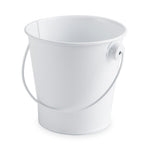 White Metal Pail
