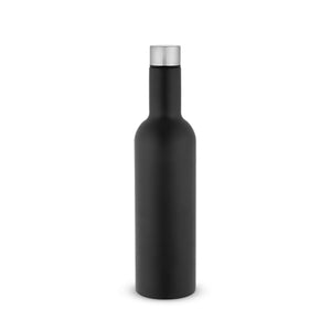 Tanked: Wine Growler in Matte Black, 750ml, by True