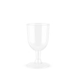 True Party: 6oz Plastic Wine Glass Set - 20 pc
