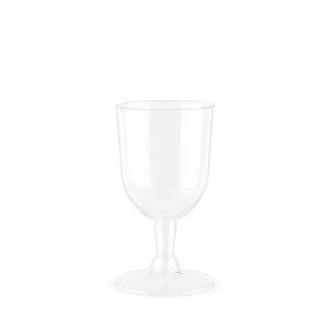 True Party: 6oz Plastic Wine Glass Set - 20 pc