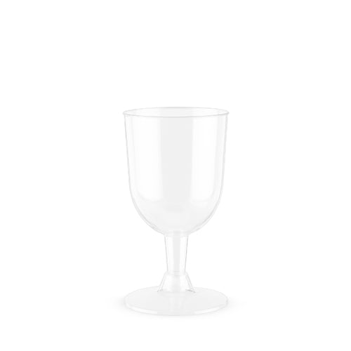 True Party: 6oz Plastic Wine Glass Set - 8 pc