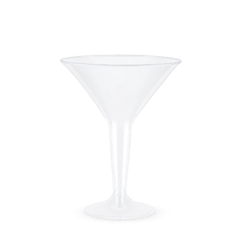 True Party: Plastic Martini Glass Set - 12 pc