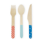 Assorted Stars & Stripes Flatware