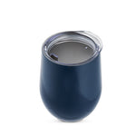 Sip & Go Stemless Wine Tumbler in Navy Blue by True