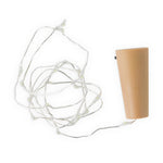 Glimmer White Cork String Lights - Set of 2 by True