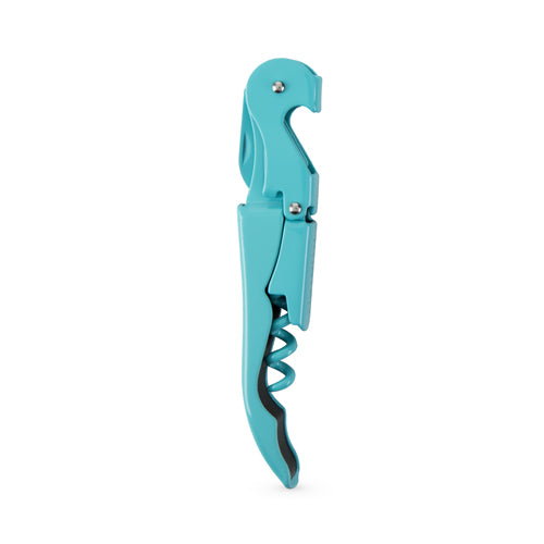 Truetap™: Double-Hinged Corkscrew in Full Blue