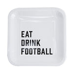 Eat Drink Football Appetizer Plate by Cakewalk