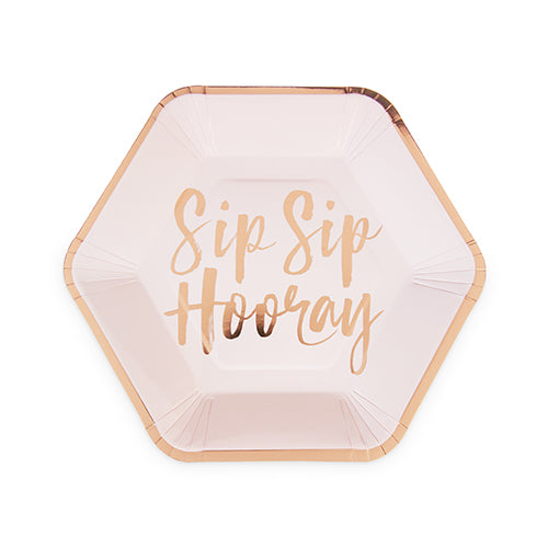 Sip Sip Hooray Appetizer Plate by Cakewalk