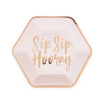 Sip Sip Hooray Appetizer Plate by Cakewalk