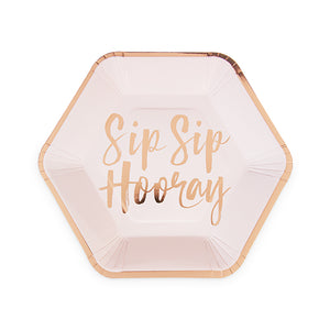Sip Sip Hooray Appetizer Plate by Cakewalk