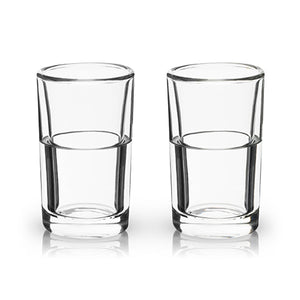Raye™ Double Walled Chilling Shot Glasses by Viski