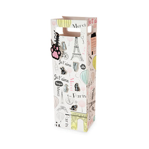 Paris Themed Bag with Wine Markers