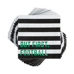 But First, Football Appetizer Napkin by Cakewalk