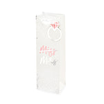 Miss To Mrs Single-Bottle Wine Bag by Cakewalk