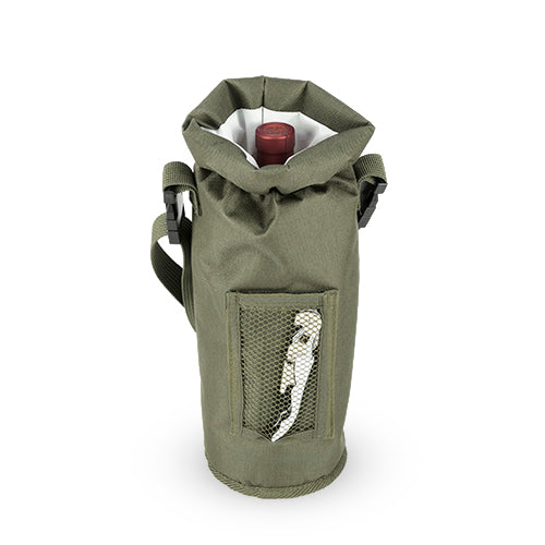 Grab & Go™: Insulated Bottle Carrier in Olive by True