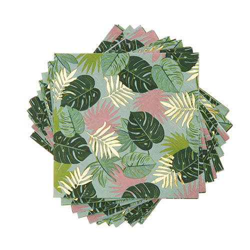Monstera Cocktail Napkin