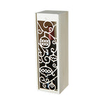 Rustic Holiday™: 1-Bottle Ornament Wine Box by Twine®