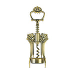 Chateau™: Brushed Brass Filigree Winged Corkscrew by Twine®