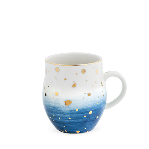Brynn™ Blue Speckle Ceramic Mug by Pinky Up®