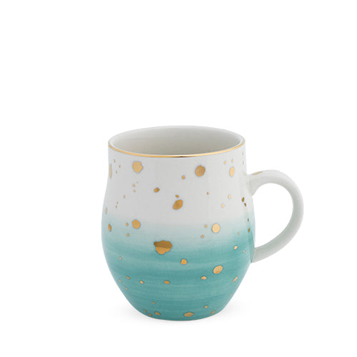 Brynn™ Green Speckle Ceramic Mug by Pinky Up®
