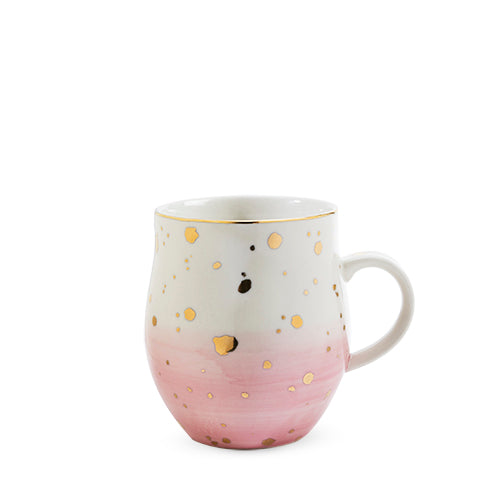 Brynn™ Pink Speckle Ceramic Mug by Pinky Up®