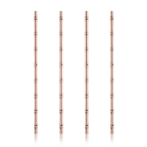 Pacific: Copper Bamboo Straws (VISKI)