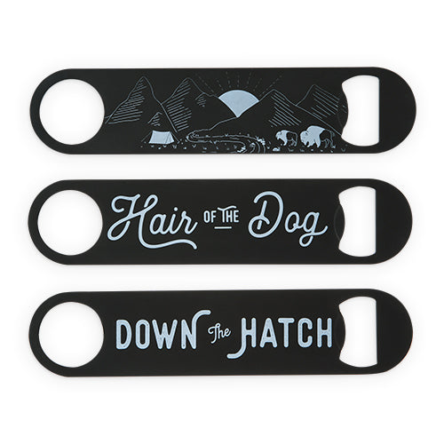 Assorted Matte Black Blade Openers by Foster & Rye