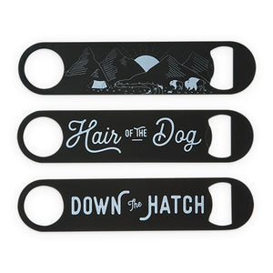 Assorted Matte Black Blade Openers by Foster & Rye