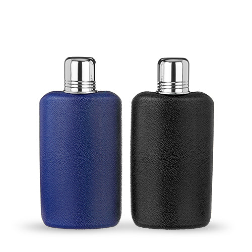 Rogue™ Assorted 10 Ounce Flasks by True - Black & Blue