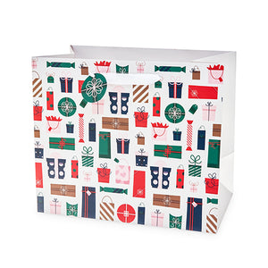 Holiday Presents Large Gift Bag by Cakewalk