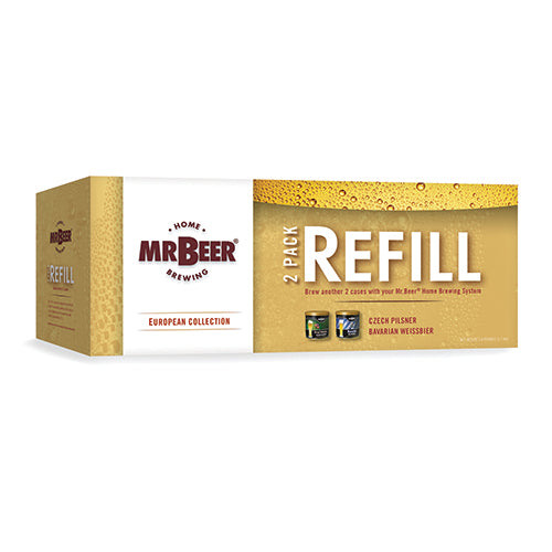 6 Case | Mr. Beer European Collection Variety 2-Pack Refill