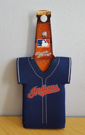 Cleveland Indians Jersey Bottle Koozie