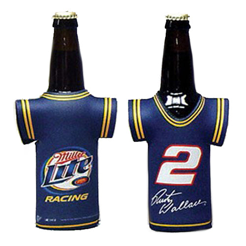 NASCAR Rusty Wallace Jersey Bottle Koozie